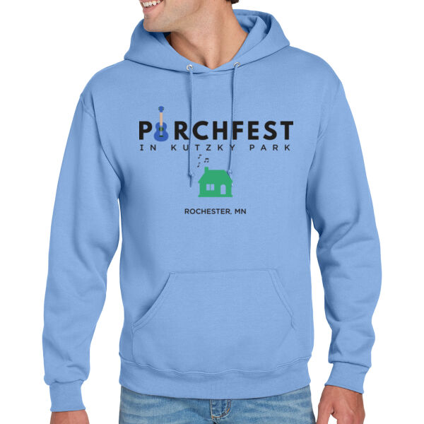 Jerzees NuBlend Pullover Hooded Sweatshirt - Printed Logo Thumbnail