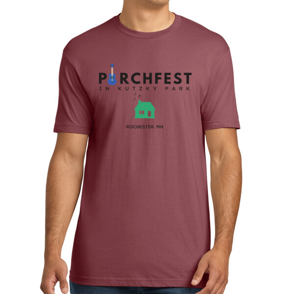 Next Level Apparel Adult Cotton Tee - Printed Logo Thumbnail