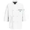 Eight Pearl Button Chef Coat with Thermometer Pocket Thumbnail